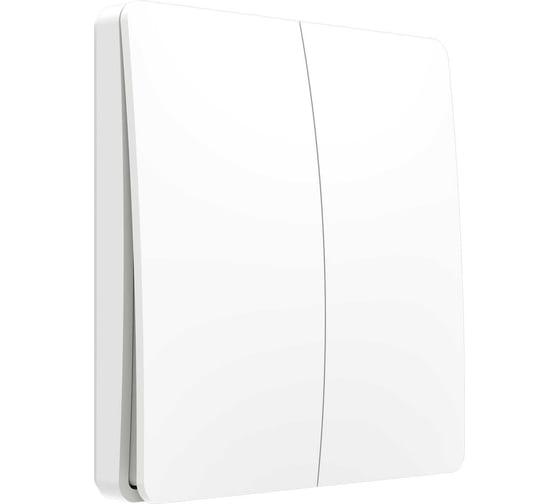 Изображение товара Выключатель беспроводной двухкнопочный кинетический BOX белый ES22СС-54 BOX ES22СС-54