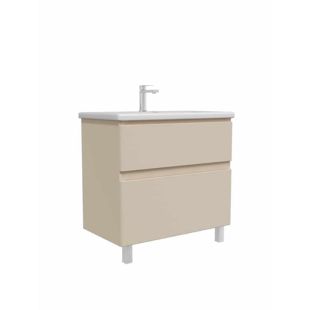 Изображение товара Тумба с раковиной RUVANN STELLO COM0 80 + Como 80 cappuccino Изображение товара Тумба с раковиной RUVANN STELLO COM0 80 + Como 80 cappuccino