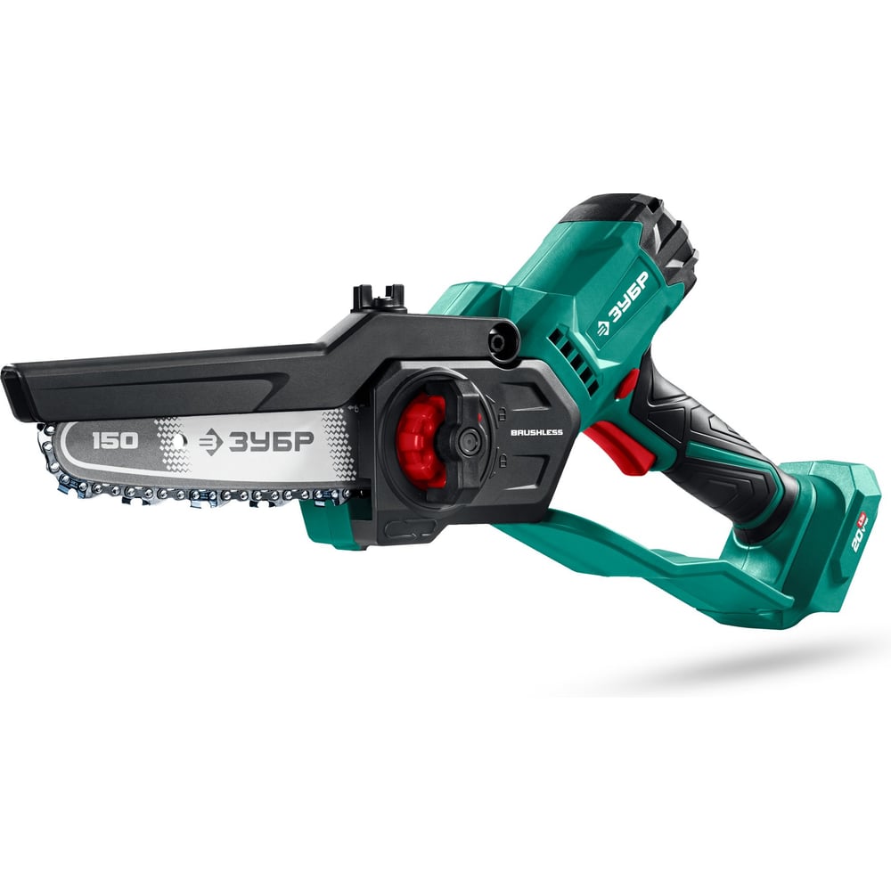 Изображение товара Пила цепная аккумуляторная ЗУБР LMS ПЦБ-2015 20В, 150 мм шина, бесщеточный двигатель