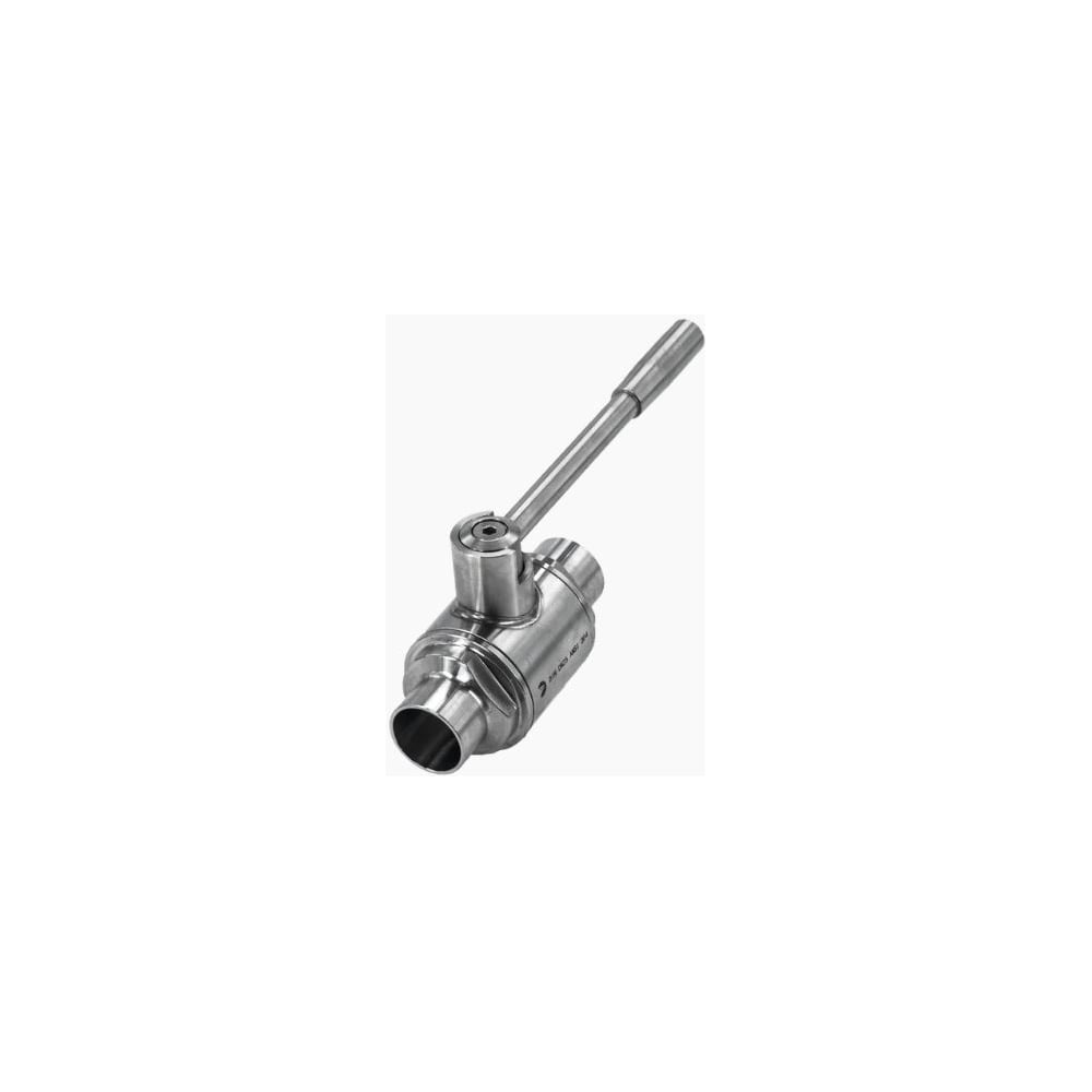Изображение товара Кран шаровый приварной NEWKEY DIN11851 нержавеющий, AISI304 DN32 (34мм), (CF8), PN8 NK-BEDIN11851_32/4