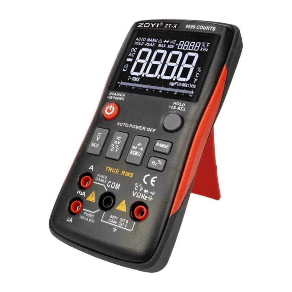 Изображение товара Мультиметр-автомат ZOYI ZT-Х температура емкость частота NCV Z107