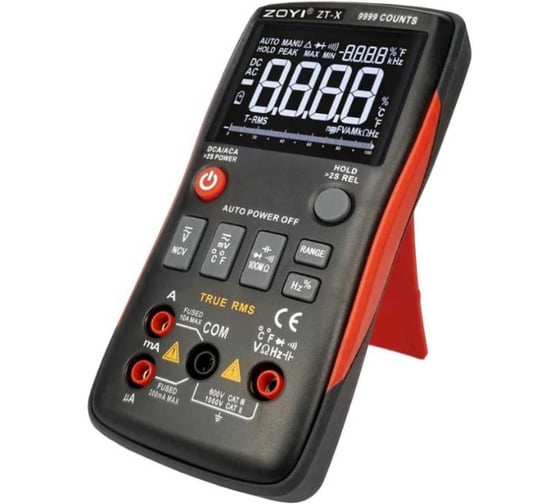 Изображение товара Мультиметр-автомат ZOYI ZT-Х температура емкость частота NCV Z107