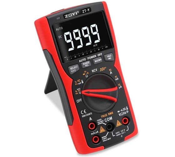 Изображение товара Мультиметр-автомат ZOYI ZT-Y емкость частота генератор фонарик NCV Z108