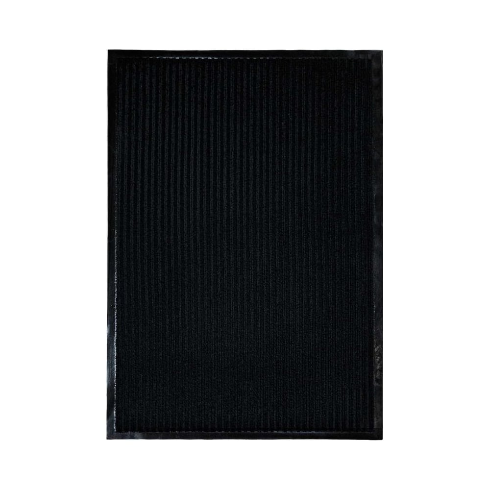 Изображение товара Коврик влаговпитывающий QZRP 80x120 черный двойной набор 5 шт