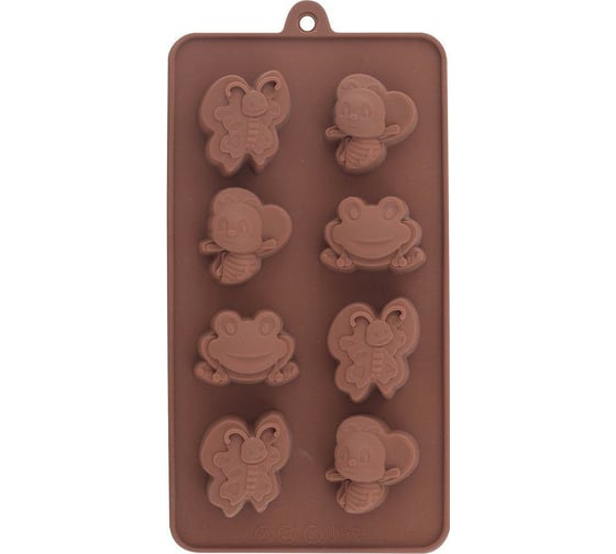 Изображение товара Силиконовая форма для шоколадных конфет МУЛЬТИДОМ Дружная компания VL80-329