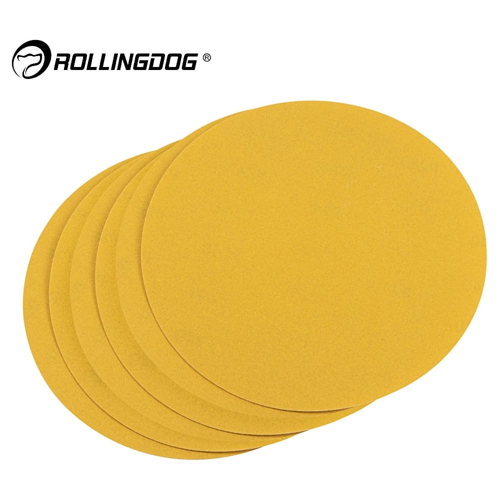 Изображение товара Набор шлифовальных кругов Rollingdog 6шт, 225мм, зерн._240, 90142