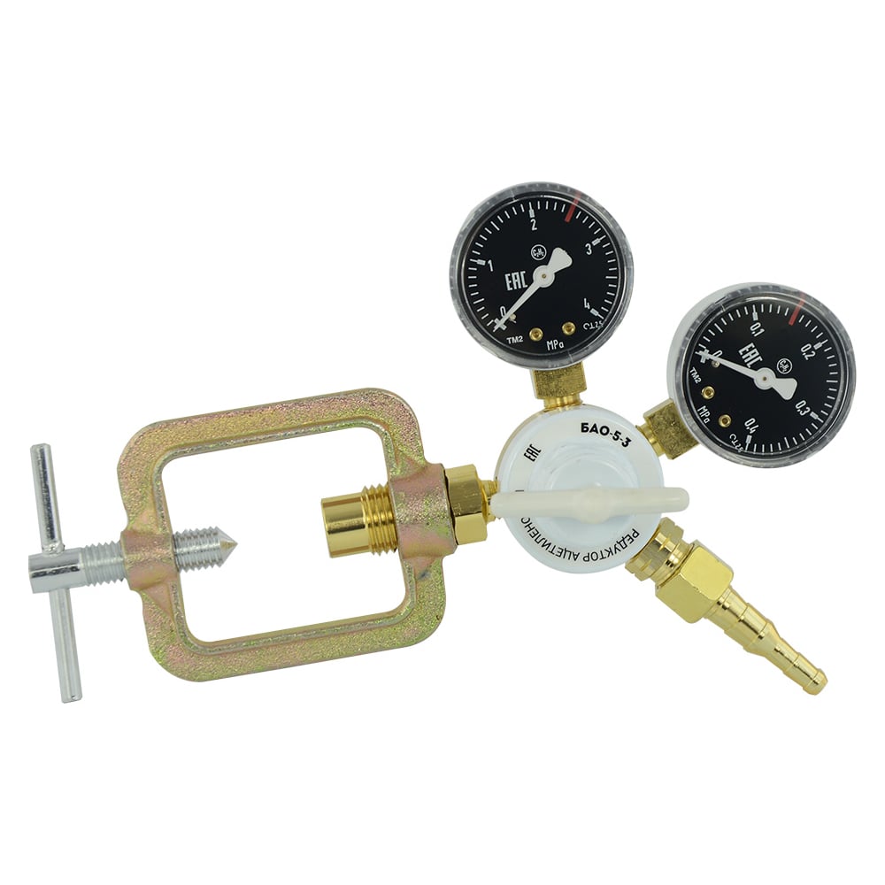 Изображение товара Редуктор ацетиленовый ВАРИАНТ БАО-5-3 Главная характеристика