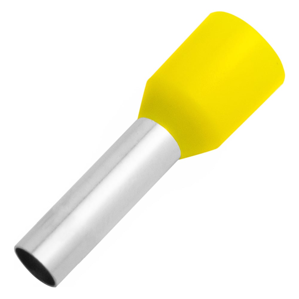 Изображение товара Наконечник штыревой втулочный изолированный Vell НШВИ 6,0-12, 1000 шт, 1397085