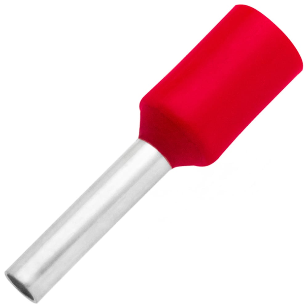 Изображение товара Наконечник штыревой втулочный изолированный Vell НШВИ 1,0-8, 2000 шт, 1397461