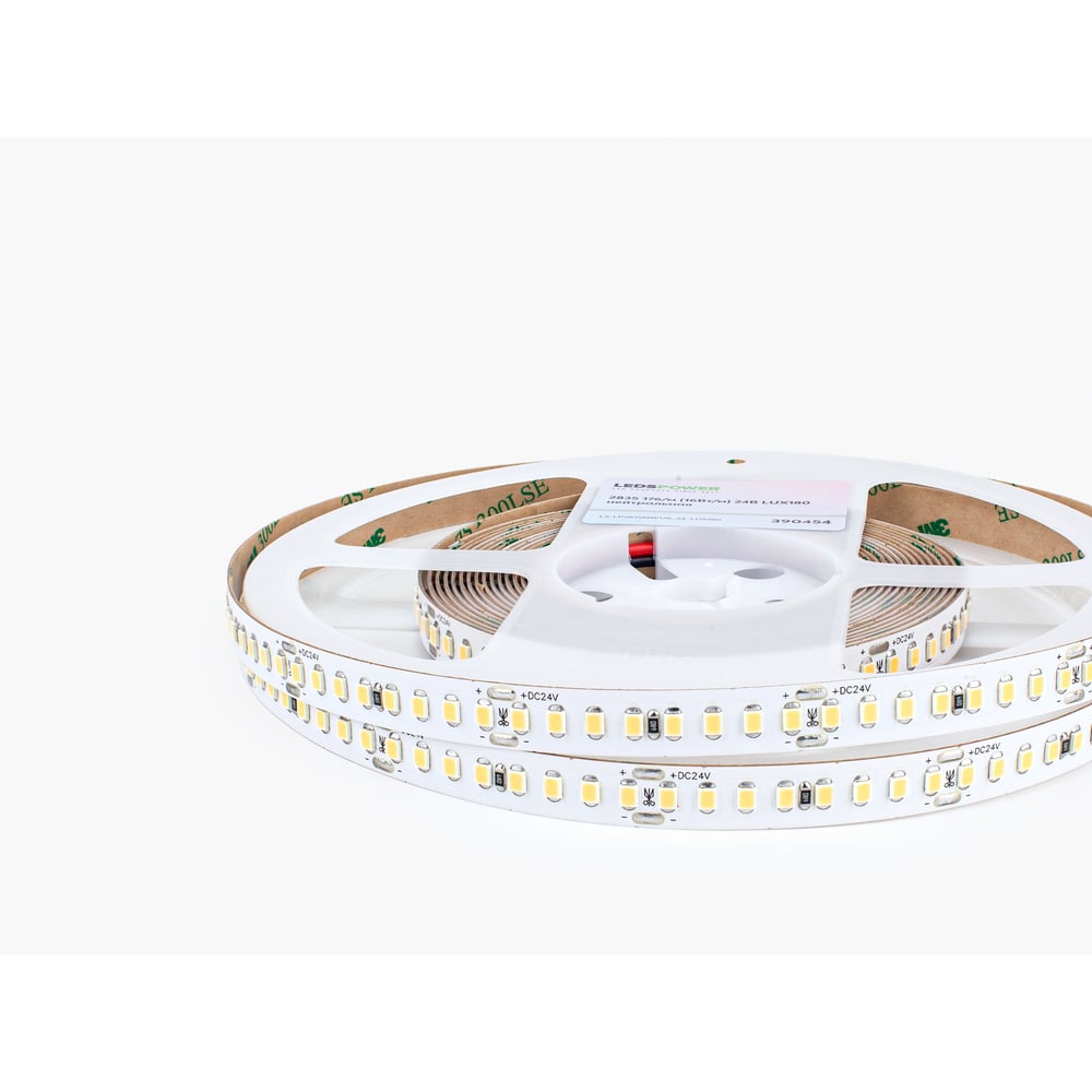 Изображение товара Светодиодная лента LEDS POWER 2835 176/м (16Вт/м) 24В нейтральная LUX180 390454