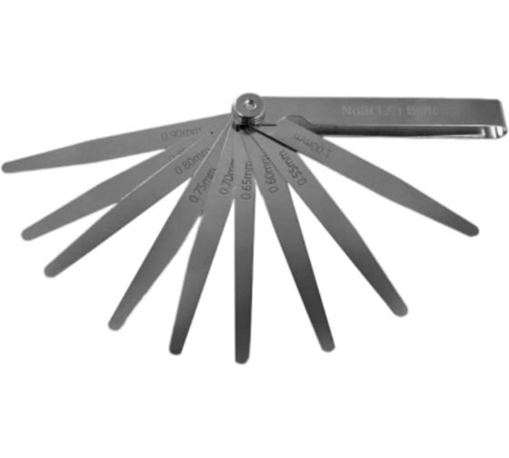 Изображение товара Набор щупов Beltools №3 100мм (0.55-1.0) (10шт) ri.229.13