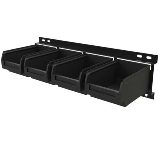 Изображение товара Держатель для 4 лотков Great Wolf (лотки в комплекте) для крепления на инструментальную тележку или перфорированную панель, , GW-PD10