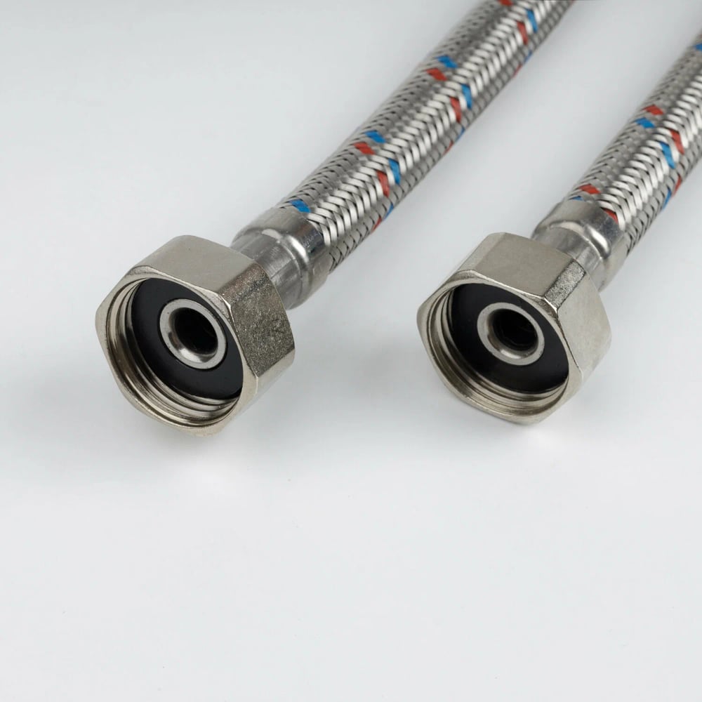 Изображение товара Гибкая подводка IDDIS, F1/2×F1/2, SS304, латунь, 0.6 м 926ABS06ZP