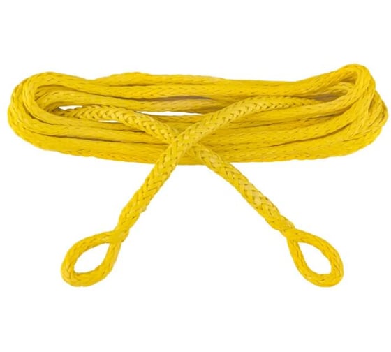 Изображение товара Удлинитель троса лебёдки РИФ 6 мм/15 м (синтетический) RopeExt6-15