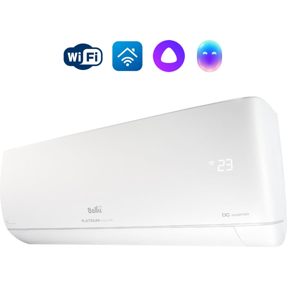 Изображение товара Сплит-система Ballu Platinum Evolution DC BSUI-24HN8_V4 7.2 кВт инвертор