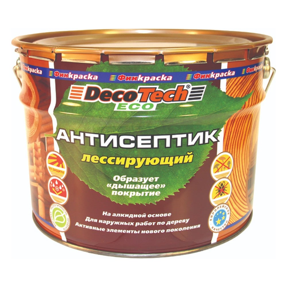 Изображение товара Антисептик DecoTech Eco, калужница, 2.5л, oсновной 00-00014466