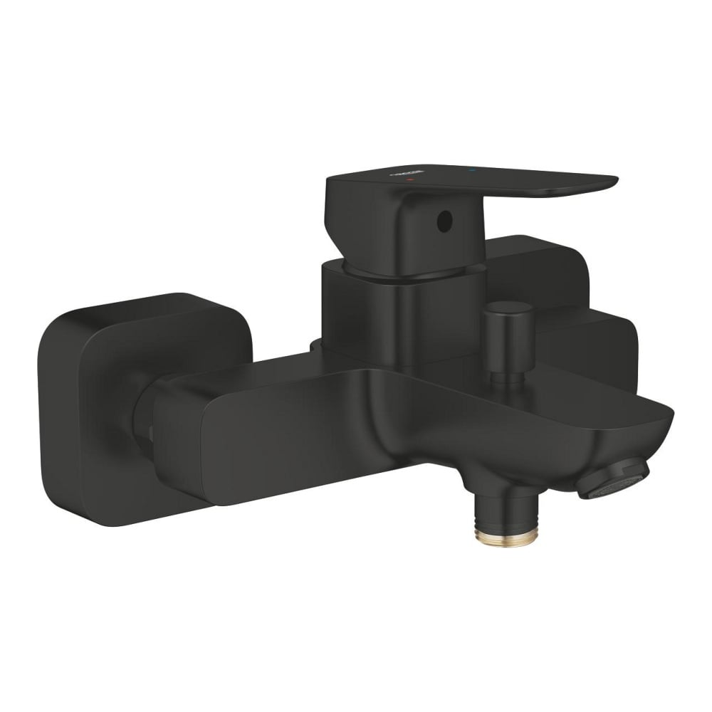 Изображение товара Смеситель для ванны Grohe Cubeo матовый чёрный 1018132430 Изображение товара Смеситель для ванны Grohe Cubeo матовый чёрный 1018132430