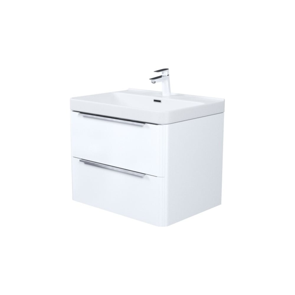 Изображение товара Тумба с умывальником подвесная IDDIS Cloud X 70 см, белый CLX70W0i95K