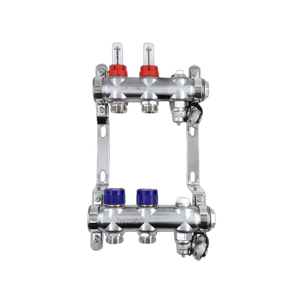 Изображение товара Коллекторная группа Termica MEX02 (2 выхода) 83231002 главная характеристика Изображение товара Коллекторная группа Termica MEX02 (2 выхода) 83231002 главная характеристика