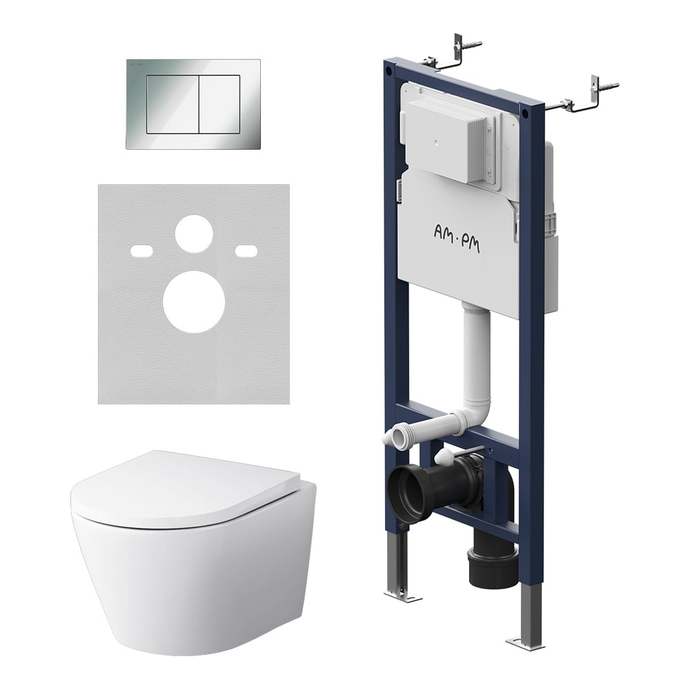 Изображение товара AM.PM PrimeFit: подвесной унитаз X-Joy Aquaspin IS90251.851900