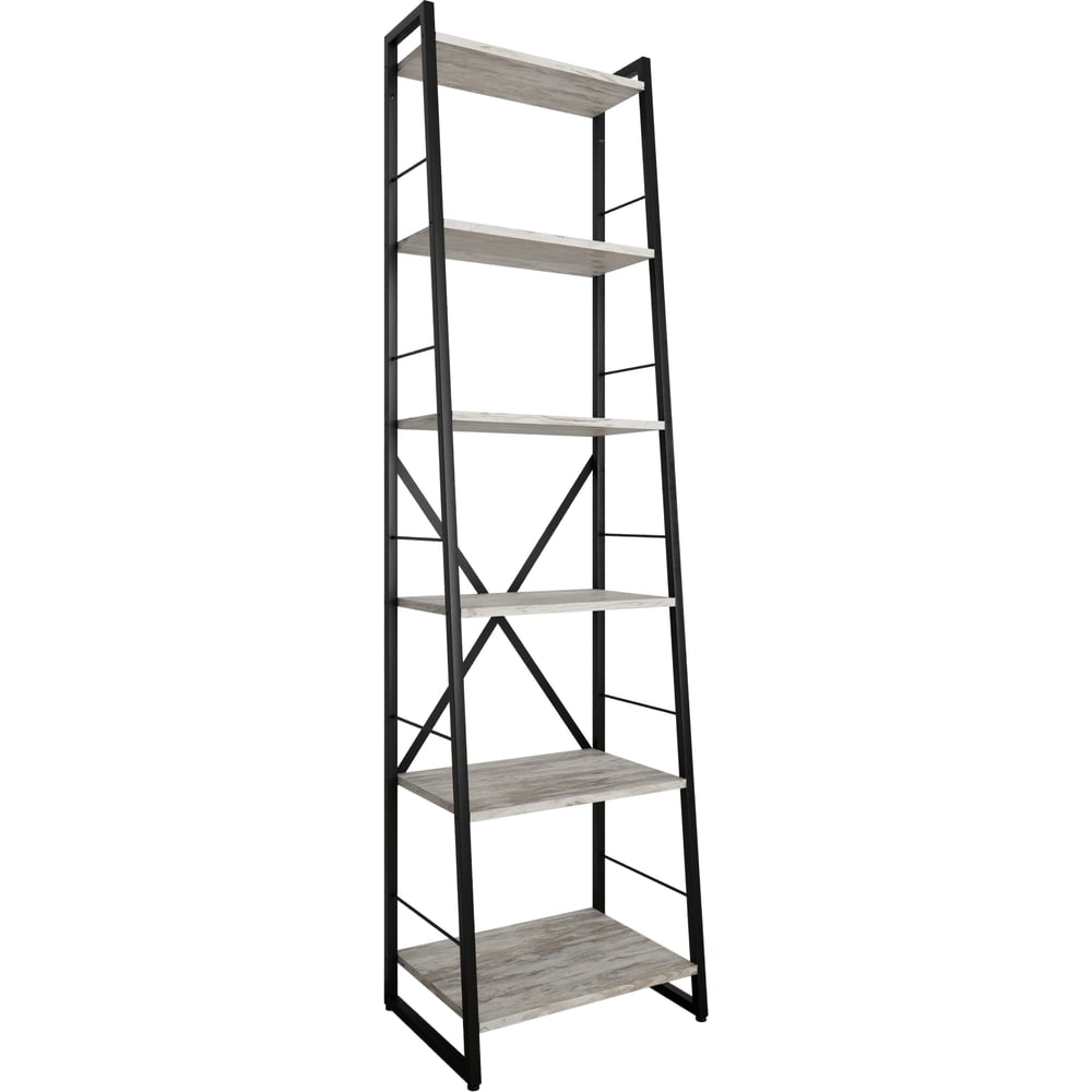 Изображение товара Стеллаж Металл-Завод GUTTA 18573356P2 Патина/Черный, 1850x730x350 мм