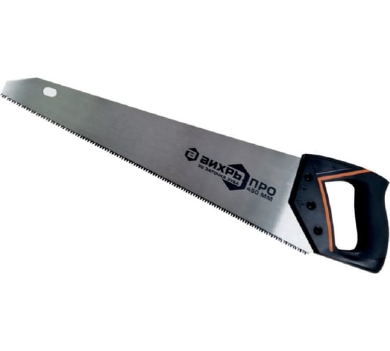 Изображение товара Ножовка Вихрь ПРО 450 мм 3D заточка SK5 полотно 2 комп.рукоятка 73/2/4/16