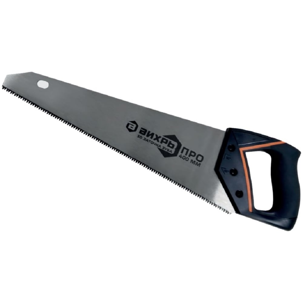 Изображение товара Ножовка Вихрь ПРО 400 мм 3D заточка SK5 полотно