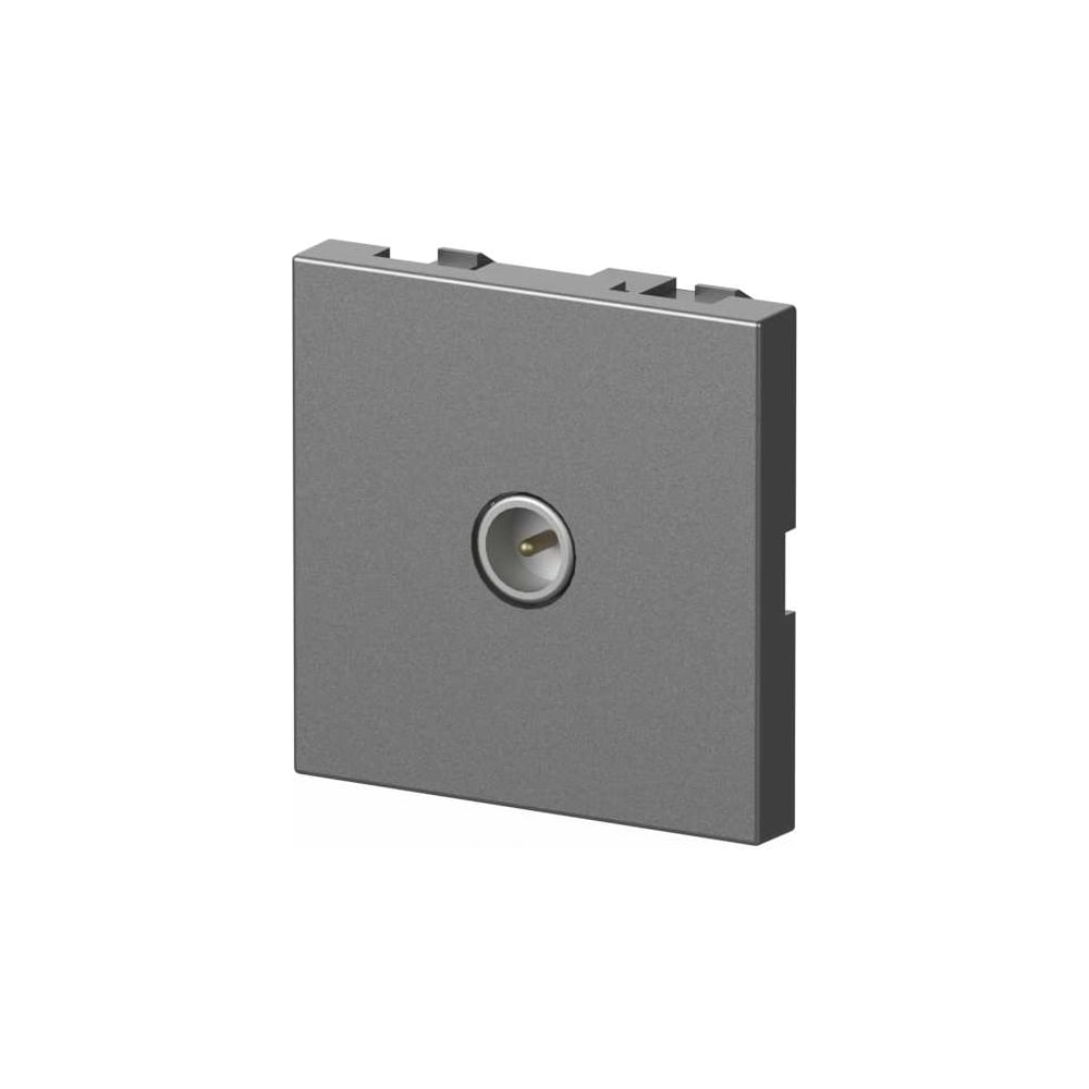 Изображение товара Розетка ТВ ELBI Moda Vox серый металик, оконечная M+C 611-041032-273