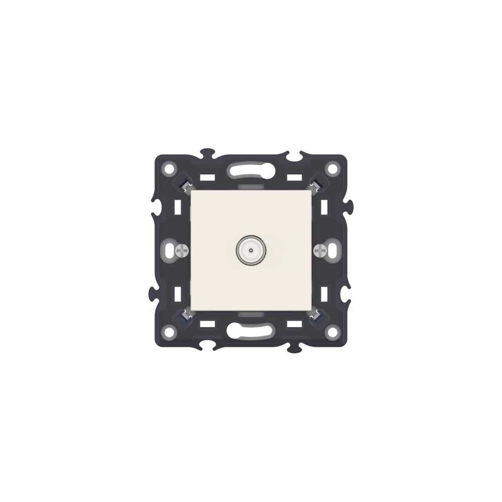 Изображение товара Розетка ТВ ELBI Moda Vox белый, оконечная M+C 611-040232-273 Изображение товара Розетка ТВ ELBI Moda Vox белый, оконечная M+C 611-040232-273