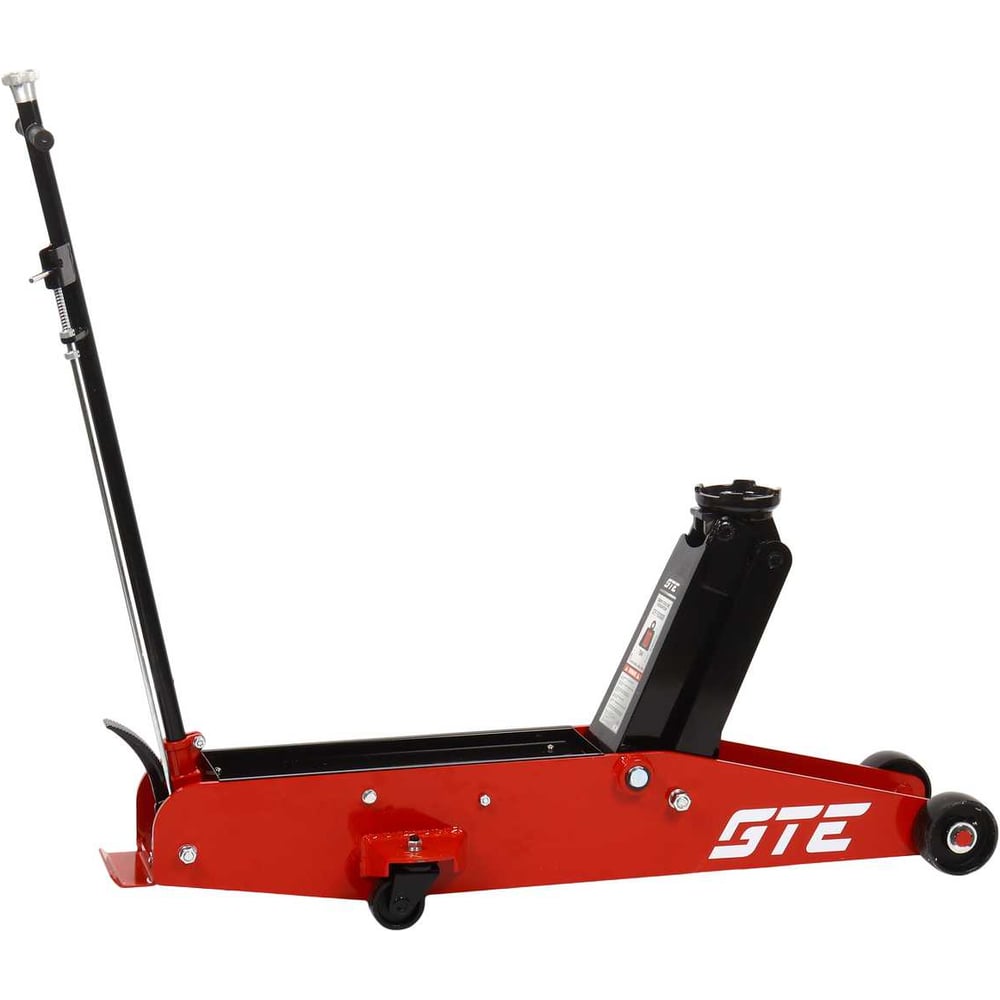 Изображение товара Домкрат подкатной гидравлический GTE 10 тонн с педалью и высоким ходом