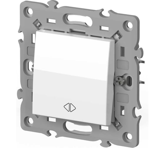 Изображение товара Выключатель перекрестный ELBI Moda Vox белый M+K 611-040231-214