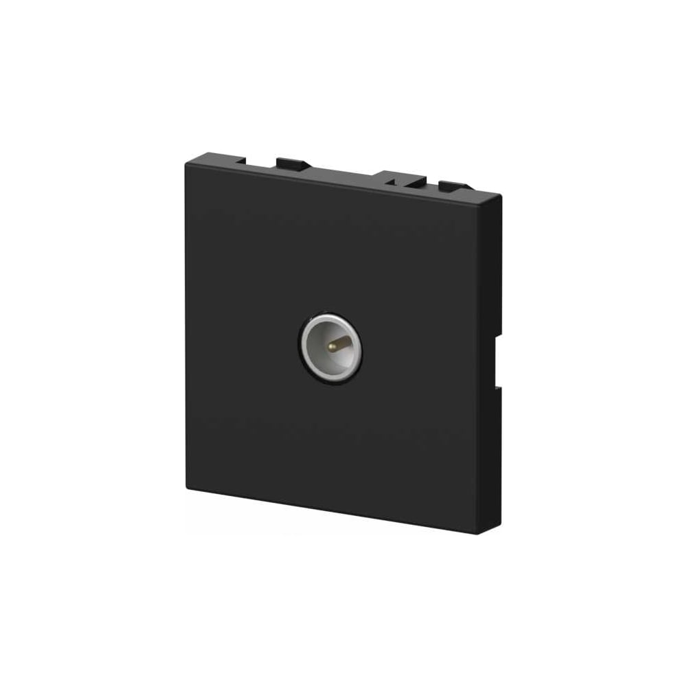 Изображение товара Розетка ТВ ELBI Moda Vox Vantablack, оконечная M+C 611-044832-273 Изображение товара Розетка ТВ ELBI Moda Vox Vantablack, оконечная M+C 611-044832-273