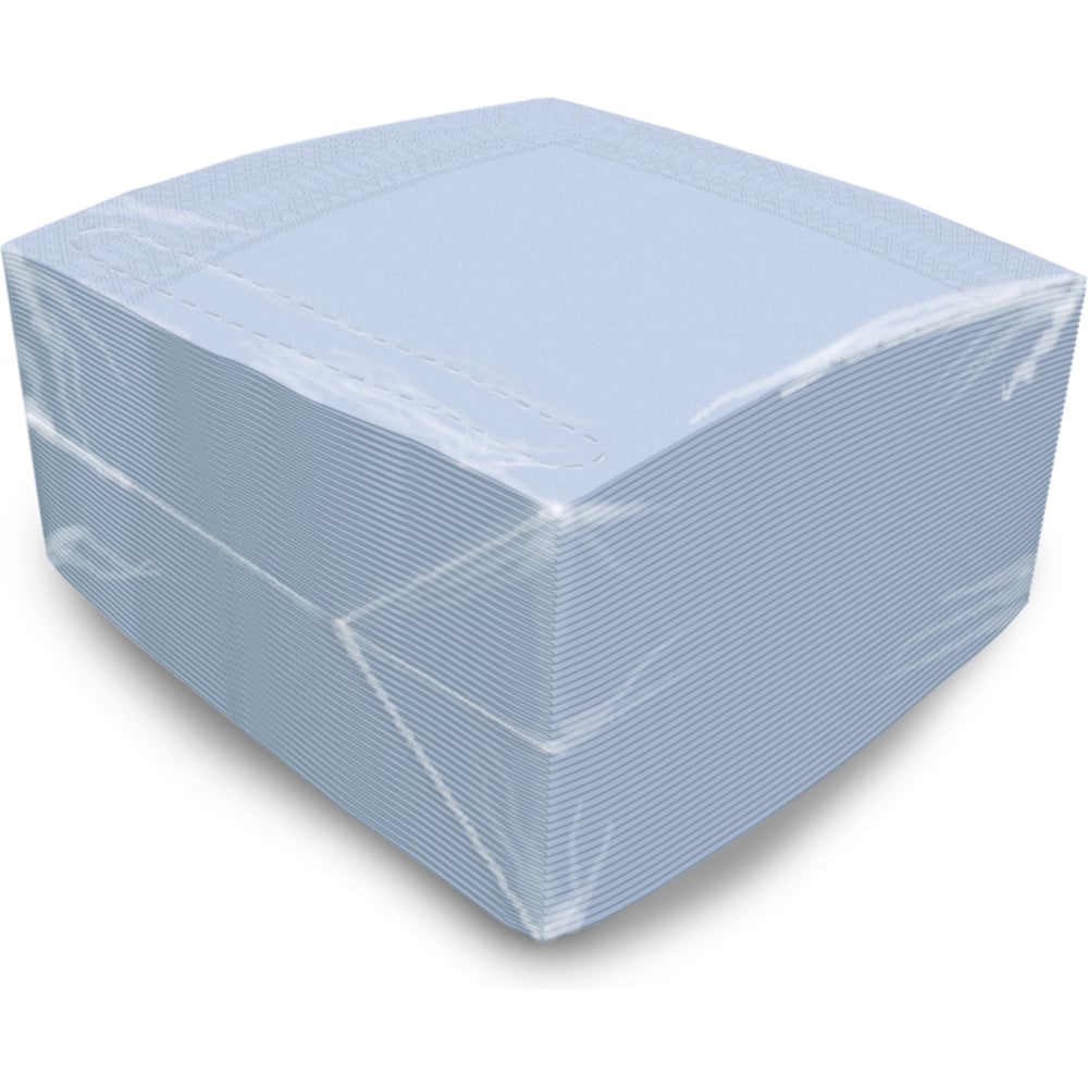 Изображение товара Салфетки бумажные, протирочные, 33х33 см, 2слоя, 100 листов, 18 пачек в коробке ROS-HY R-SW2-100XL