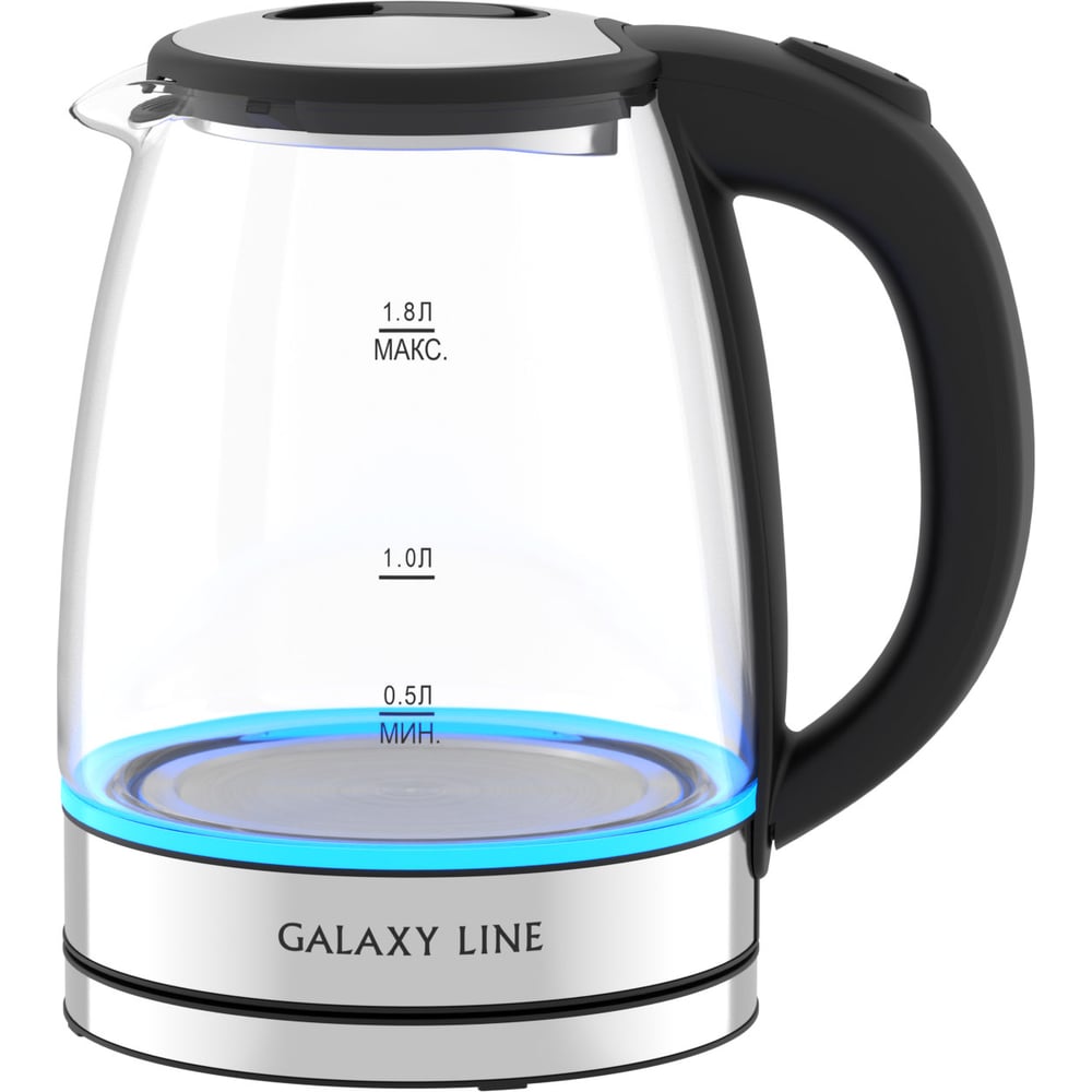 Изображение товара Чайник электрический Galaxy Line (1.8 л, 2000 Вт, стекло) GL 0563, 7010105630