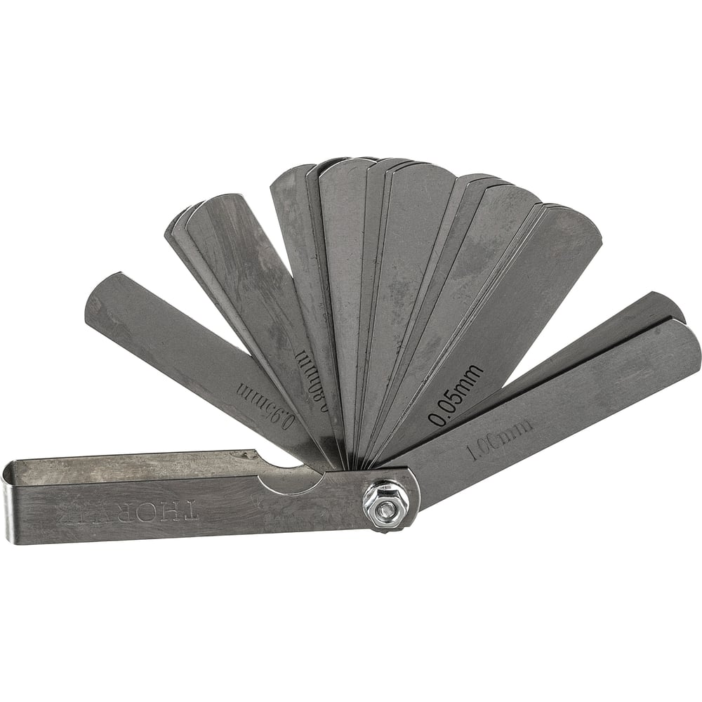 Комплект щупов Thorvik TG25 25 пластин 0.04-1 мм 53379