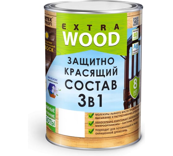 Изображение товара Защитно-красящий состав ABC FARBEN 3в1 орегон(0.75 л) JOY 4100022573
