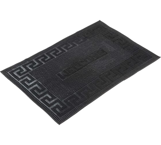 Изображение товара Придверный коврик грязезащитный резиновый QZRP 40x60 см (20шт) Коврик придверный 40х60 см 8 мм велком (20шт)