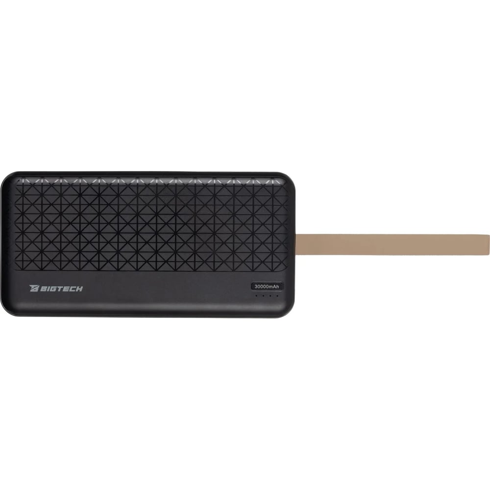 Внешний аккумулятор BigTech (BT-PB-30-BL-5) 30000 mAh черный 2176202