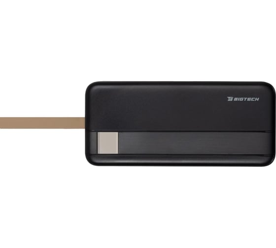 Изображение товара Внешний аккумулятор BigTech (BT-PB-30-BL-8) 30000 mAh черный 2176205