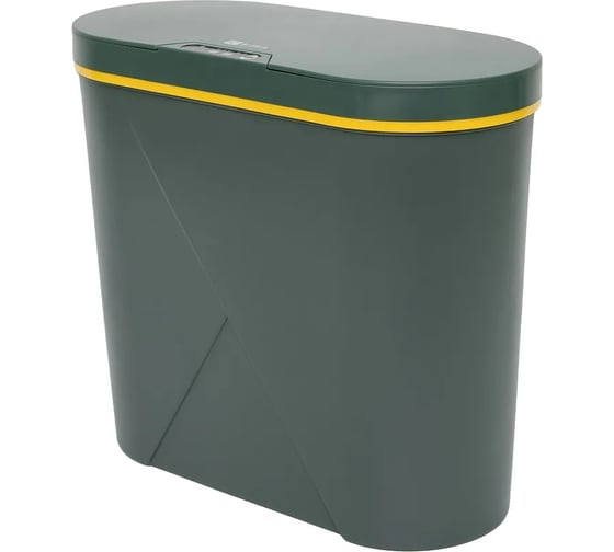 Изображение товара Ведро для мусора сенсорное BIONIK зелёное, 15 л BK6011 В