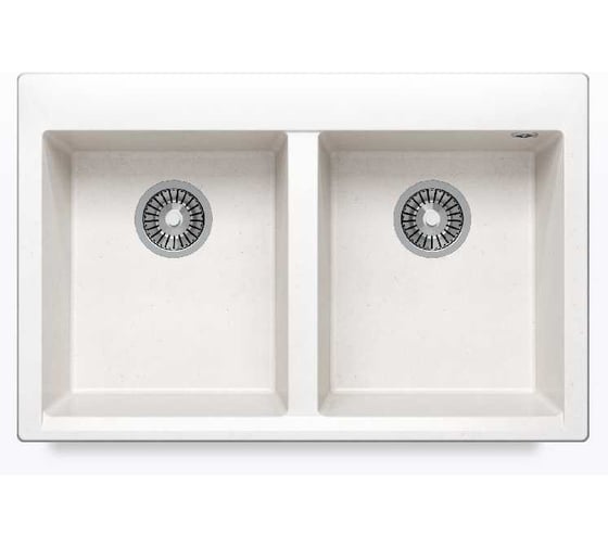 Изображение товара Кухонная мойка Polygran BRIG-790 (№36 Белый Хлопок) 72524036