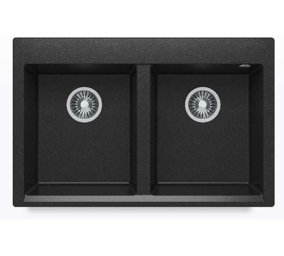 Изображение товара Кухонная мойка Polygran BRIG-790 (№16 Черный) 72524016