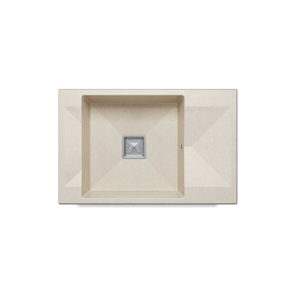 Изображение товара Кухонная мойка Polygran BLADE-780 кремовая с оборачиваемым крылом Изображение товара Кухонная мойка Polygran BLADE-780 кремовая с оборачиваемым крылом