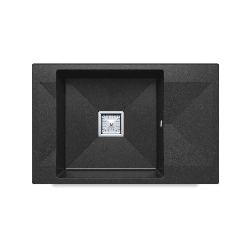 Кухонная мойка Polygran BLADE-780 №16 Черный 72660016