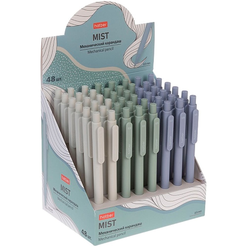 Изображение товара Карандаш Hatber Mist Ассорти 48 шт. 0,5 мм
