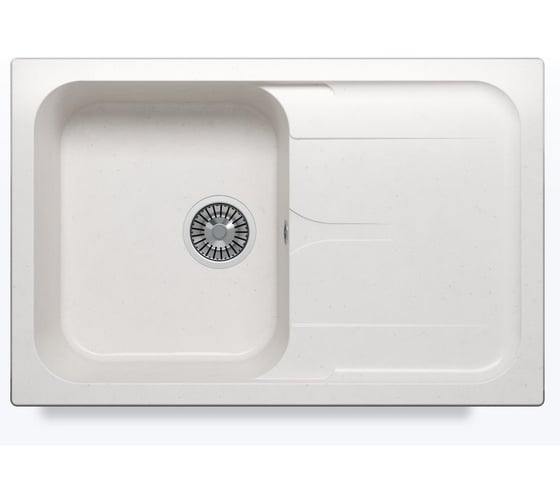 Изображение товара Кухонная мойка Polygran ALTO-780 мойка, цвет Белый хлопок 891357