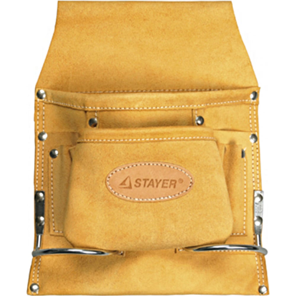 Поясная сумка для инструментов STAYER сумка поясная для инструмента stayer 38612