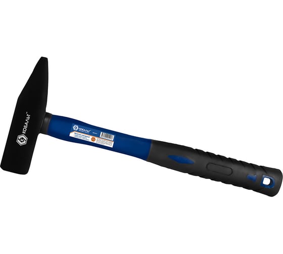 Изображение товара Молоток слесарный КОБАЛЬТ 1000 гр., фибергласовая рукоятка, резиновая защита рукоятки 924-917