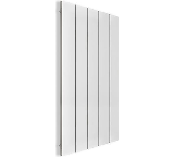 Изображение товара Радиатор отопления MIVARMO алюминиевый, вертикальный 5 секции, 1750 мм, белый, Multiflex правое MA5-1750-9016-MR