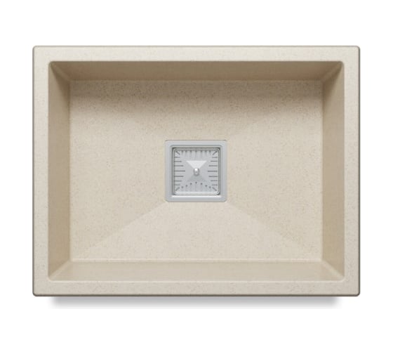 Изображение товара Кухонная мойка Polygran BLADE-550 (№327 Кремовый) 72685327